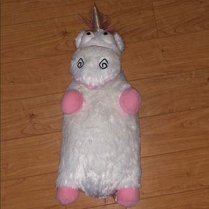 Unicorn plushie from universal studios